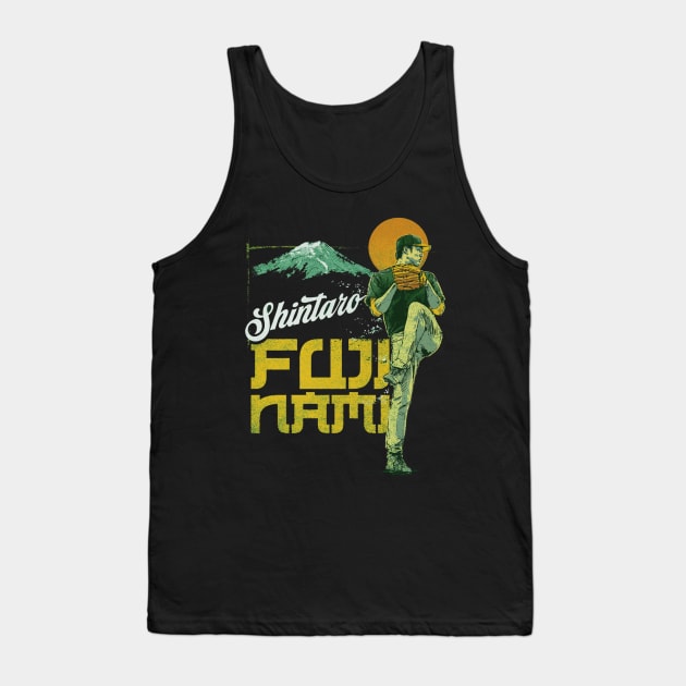 Shintaro Fujinami Oakland Mt. Fuji Tank Top by ganisfarhan